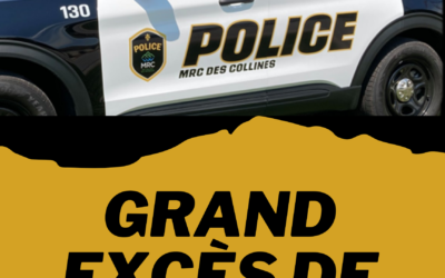 PONTIAC : GRAND EXCÈS DE VITESSE