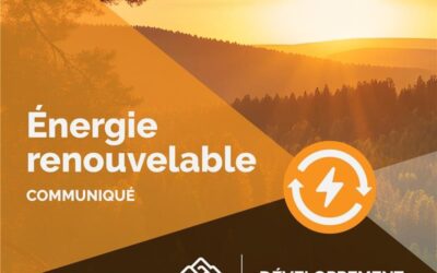 La MRC des Collines déclare sa compétence en matière de production d’énergie renouvelable