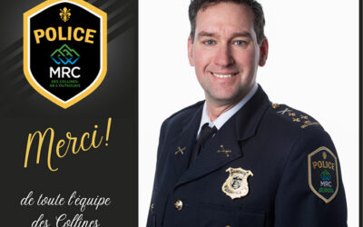 Départ de monsieur Martial Mallette, directeur au Service de la sécurité publique de la MRC des Collines-de-l’Outaouais